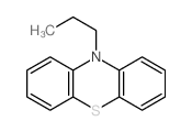 10H-Phenothiazine,10-propyl-结构式