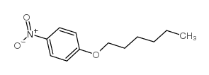 1-己氧基-4-硝基苯结构式