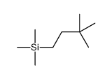 3,3-dimethylbutyl(trimethyl)silane结构式