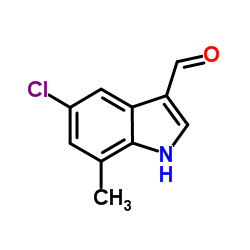 5-Chloro-7-methyl-1H-indole-3-carbaldehyde picture