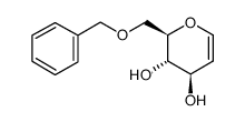 (2R,3S,4R)-2-(phenylmethoxymethyl)-3,4-dihydro-2H-pyran-3,4-diol Structure