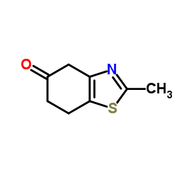 2-Methyl-6,7-dihydro-1,3-benzothiazol-5(4H)-one结构式