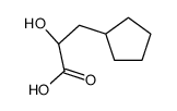 (2R)-3-cyclopentyl-2-hydroxypropanoic acid Structure