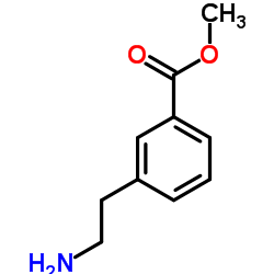 Methyl 3-(2-aminoethyl)benzoate Structure