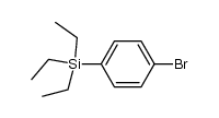 1-bromo-4-(triethylsilyl)benzene结构式