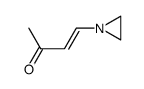 3-Buten-2-one, 4-(1-aziridinyl)- (8CI,9CI) Structure