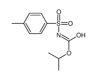 (p-Tolylsulfonyl)carbamic acid isopropyl ester结构式