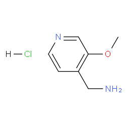 (3-Methoxypyridin-4-yl)methanamine hydrochloride Structure