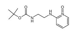 2-[[2-(Boc-amino)ethyl]amino]pyridine-N-oxide结构式