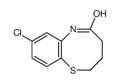 8-chloro-3,4-dihydro-2H-1,6-benzothiazocin-5(6H)-one structure