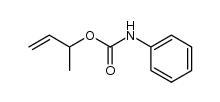 phenyl-carbamic acid-(1-methyl-allyl ester) Structure