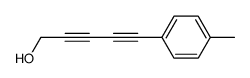 5-(4-tolyl)penta-2,4-diyn-1-ol结构式