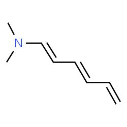 1,3,5-Hexatrien-1-amine,N,N-dimethyl-,(E,E)-(9CI)结构式