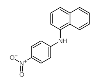 N-(4-nitrophenyl)naphthalen-1-amine结构式