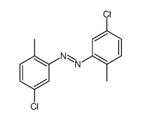 bis(5-chloro-2-methylphenyl)diazene Structure