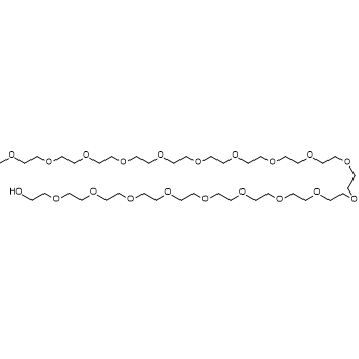 m-PEG19-alcohol Structure