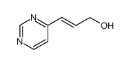 2-Propen-1-ol, 3-(4-pyrimidinyl)- (7CI,9CI) structure
