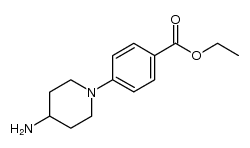 ethyl 4-(4-aminopiperidin-1-yl)benzoate结构式