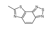 Thiazolo[5,4-e]-2,1,3-benzothiadiazole, 7-methyl- (7CI,9CI) structure