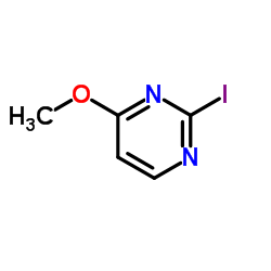 2-碘-4-甲氧基嘧啶结构式