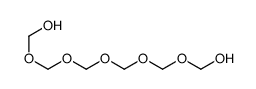 hydroxymethoxymethoxymethoxymethoxymethoxymethanol Structure