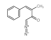 3-Buten-2-one,1-diazo-3-methyl-4-phenyl-结构式