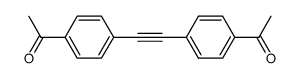 1,1'-[ethyne-1,2-diylbis(4,1-phenylene)]diethanone结构式