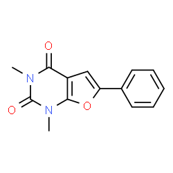 Furo[2,3-d]pyrimidine-2,4(1H,3H)-dione,1,3-dimethyl-6-phenyl- structure