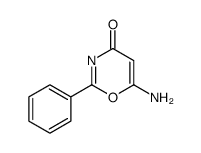6H-1,3-Oxazin-4-ol, 6-imino-2-phenyl- Structure