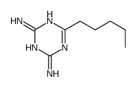6-pentyl-1,3,5-triazine-2,4-diamine结构式
