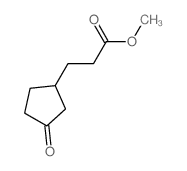 methyl 3-(3-oxocyclopentyl)propanoate Structure