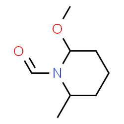 1-Piperidinecarboxaldehyde, 2-methoxy-6-methyl- (9CI) picture