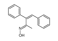 N-(3,4-diphenylbut-3-en-2-ylidene)hydroxylamine Structure