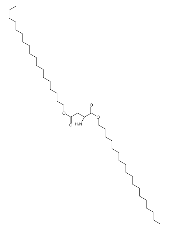 dioctadecyl (2S)-2-aminobutanedioate Structure