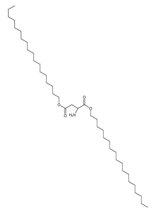 dioctadecyl (2S)-2-aminobutanedioate结构式