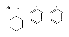 cyclohexylmethyl(diphenyl)stannane Structure