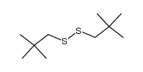 Bis(2,2-dimethylpropyl) persulfide Structure