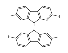 2,2',7,7'-tetraiodo-9-fluorenyl dimer结构式