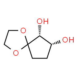 1,4-Dioxaspiro[4.4]nonane-6,7-diol,cis-(9CI) picture