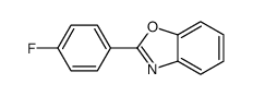 2-(4-FLUOROPHENYL)BENZOXAZOLE结构式