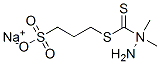sodium 3-sulphonatopropyl 2,2-dimethyldithiocarbazate picture