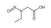 N-ethyl-N-(carboxymethyl)nitrosamine结构式