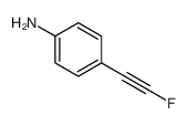 4-(2-fluoroethynyl)aniline结构式