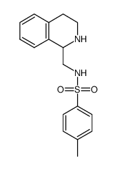 4-methyl-N-((1,2,3,4-tetrahydroisoquinolin-1-yl)methyl)benzenesulfonamide Structure