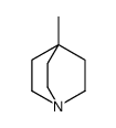4-methyl-1-azabicyclo[2.2.2]octane结构式