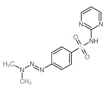 4-dimethylaminodiazenyl-N-pyrimidin-2-yl-benzenesulfonamide picture