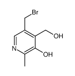 5-(bromomethyl)-4-(hydroxymethyl)-2-methylpyridin-3-ol Structure