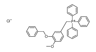 (4-methoxy-3-phenylmethoxyphenyl)methyl-triphenylphosphanium,chloride Structure