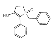 1H-Phosphol-3-ol,4,5-dihydro-2-phenyl-1-(phenylmethyl)-, 1-oxide结构式