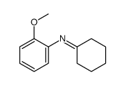 N-(2-methoxyphenyl)cyclohexanimine结构式